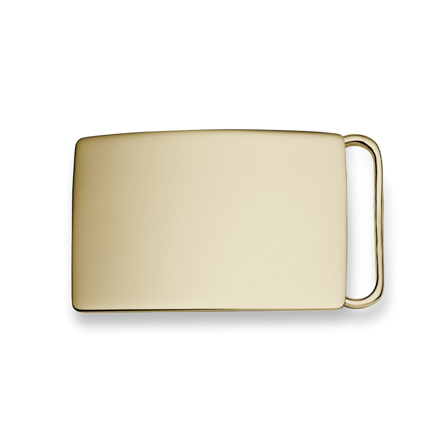 Polished Compression Belt Buckle (BBK-400-LG)