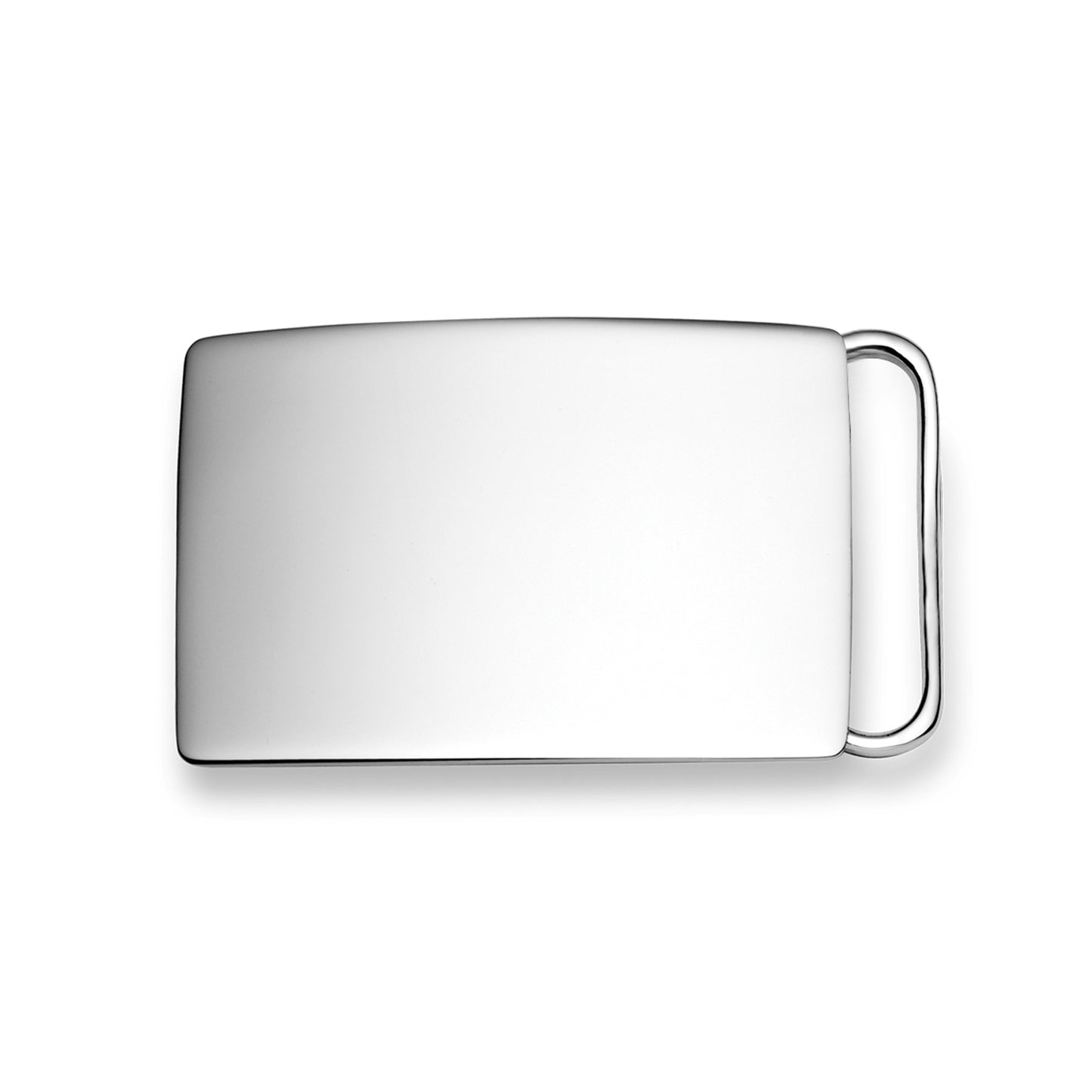 Polished Compression Belt Buckle (BBK-400-R-LG)