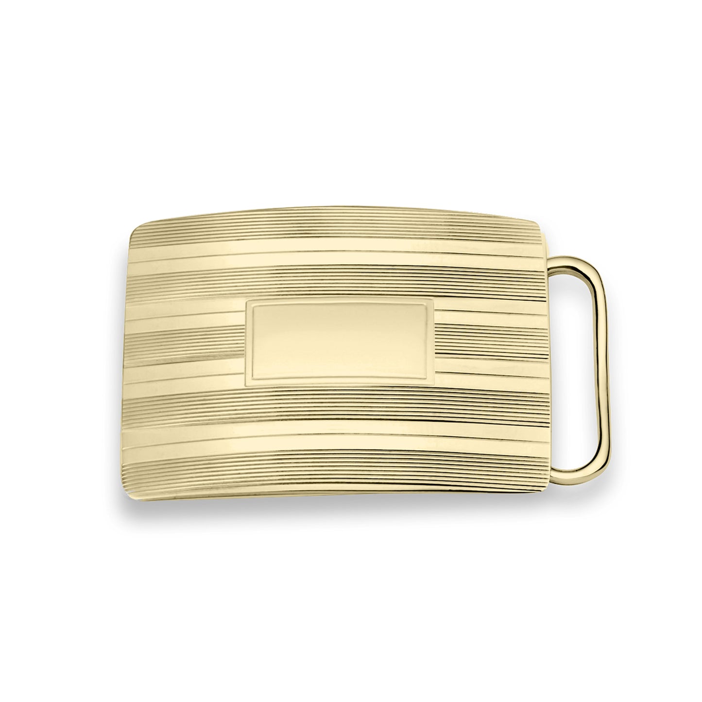 Polished Compression Belt Buckle (BBK-401)