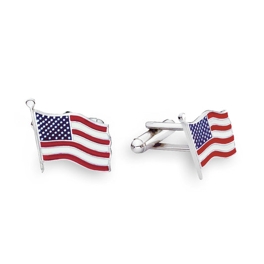 American Flag Cufflinks