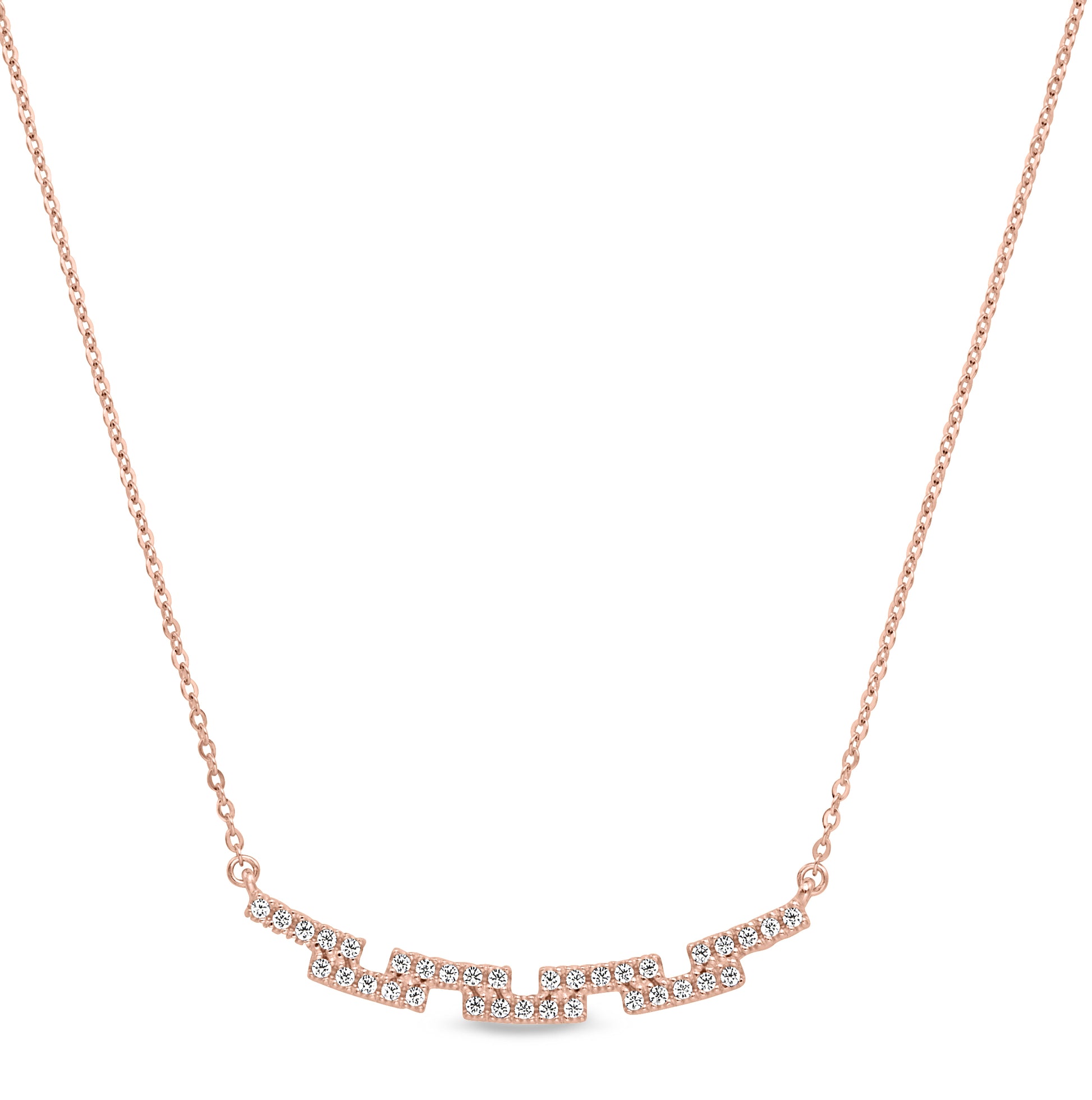 Staggered Bar Necklace