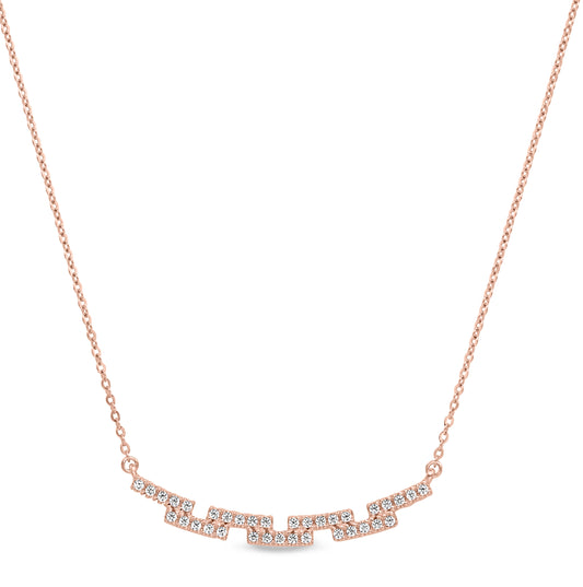Staggered Bar Necklace