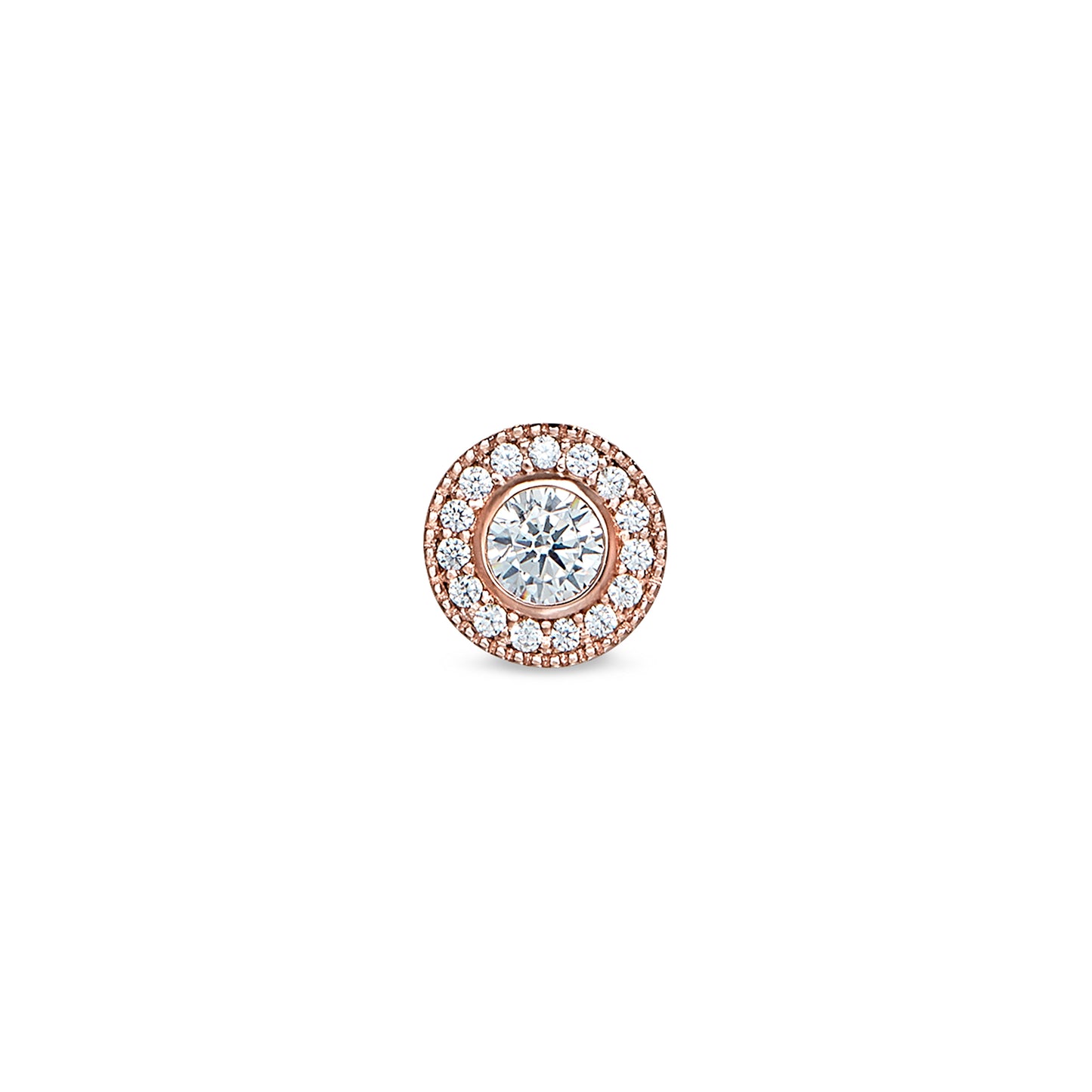 April Birthstone Necklace Charm