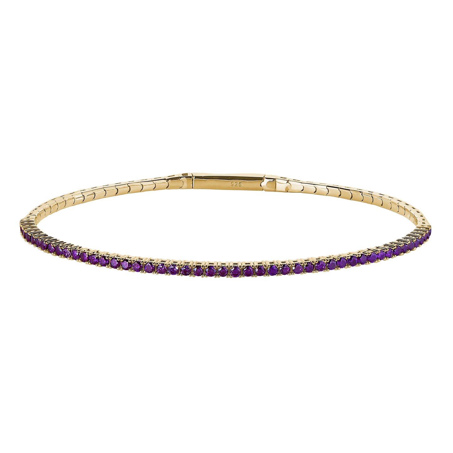 February Birthstone Flex Bracelet