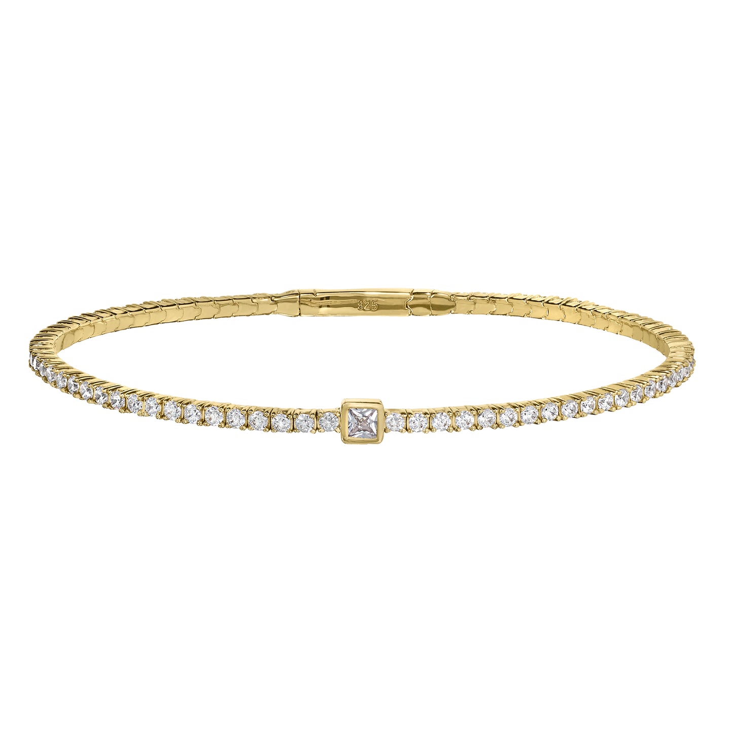 Central Square Flex Bracelet (BL2443BG)
