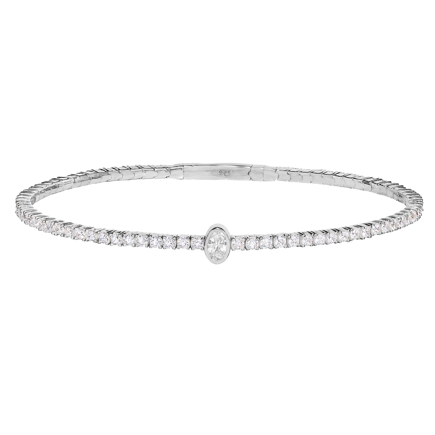 Central Oval Flex Bracelet (BL2444B)