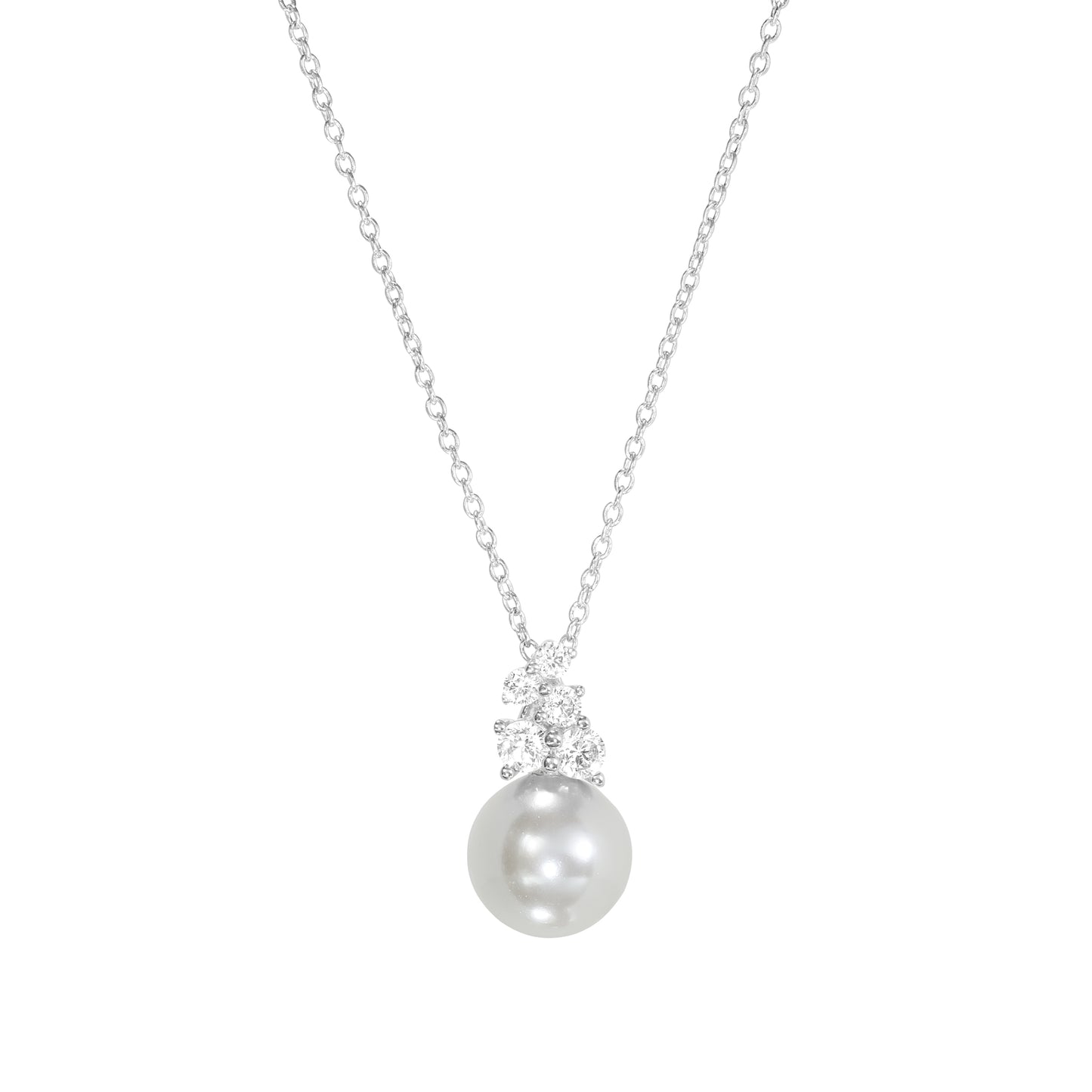 Pearl and Leaf Necklace (BL2451N)