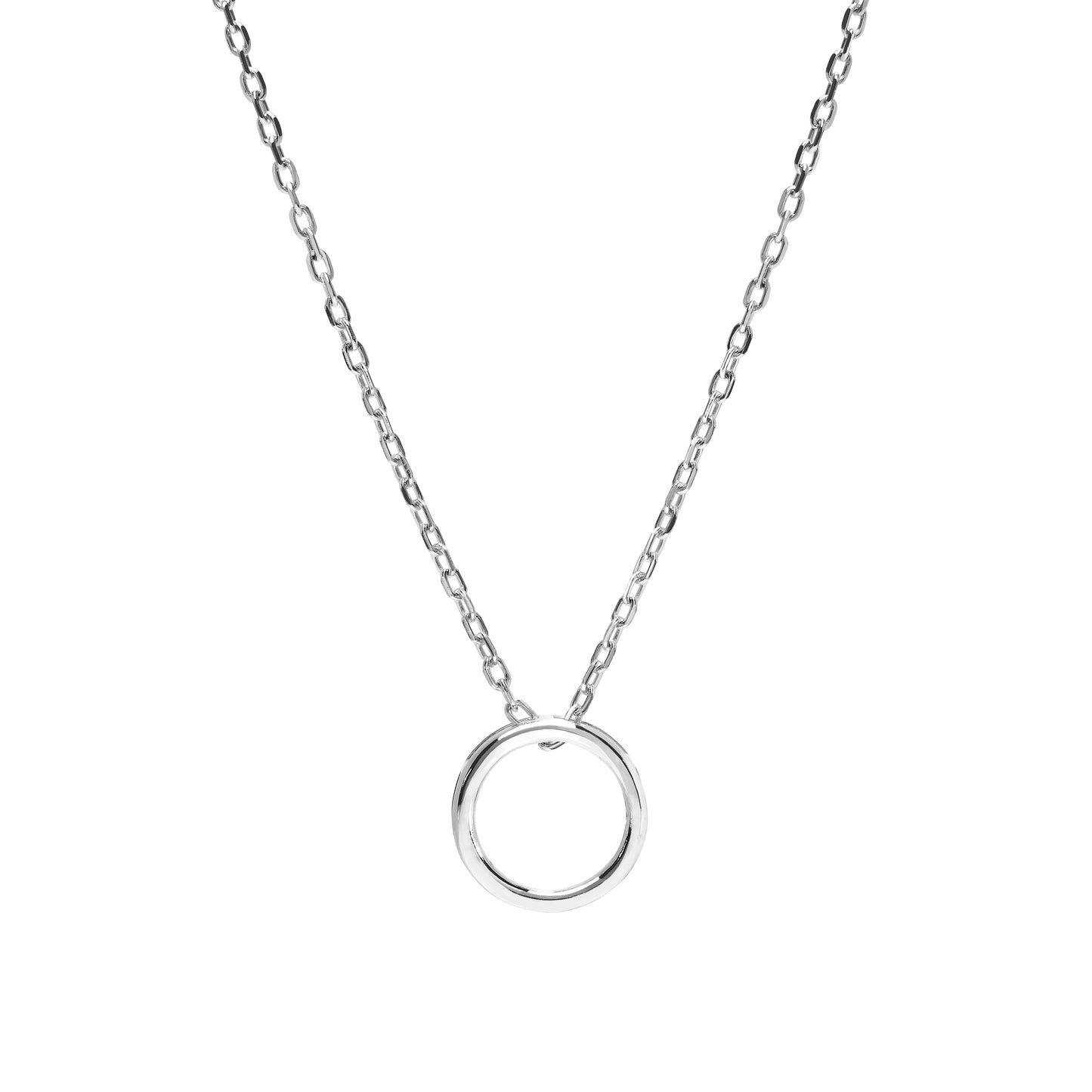 Small Open Circle Pendant