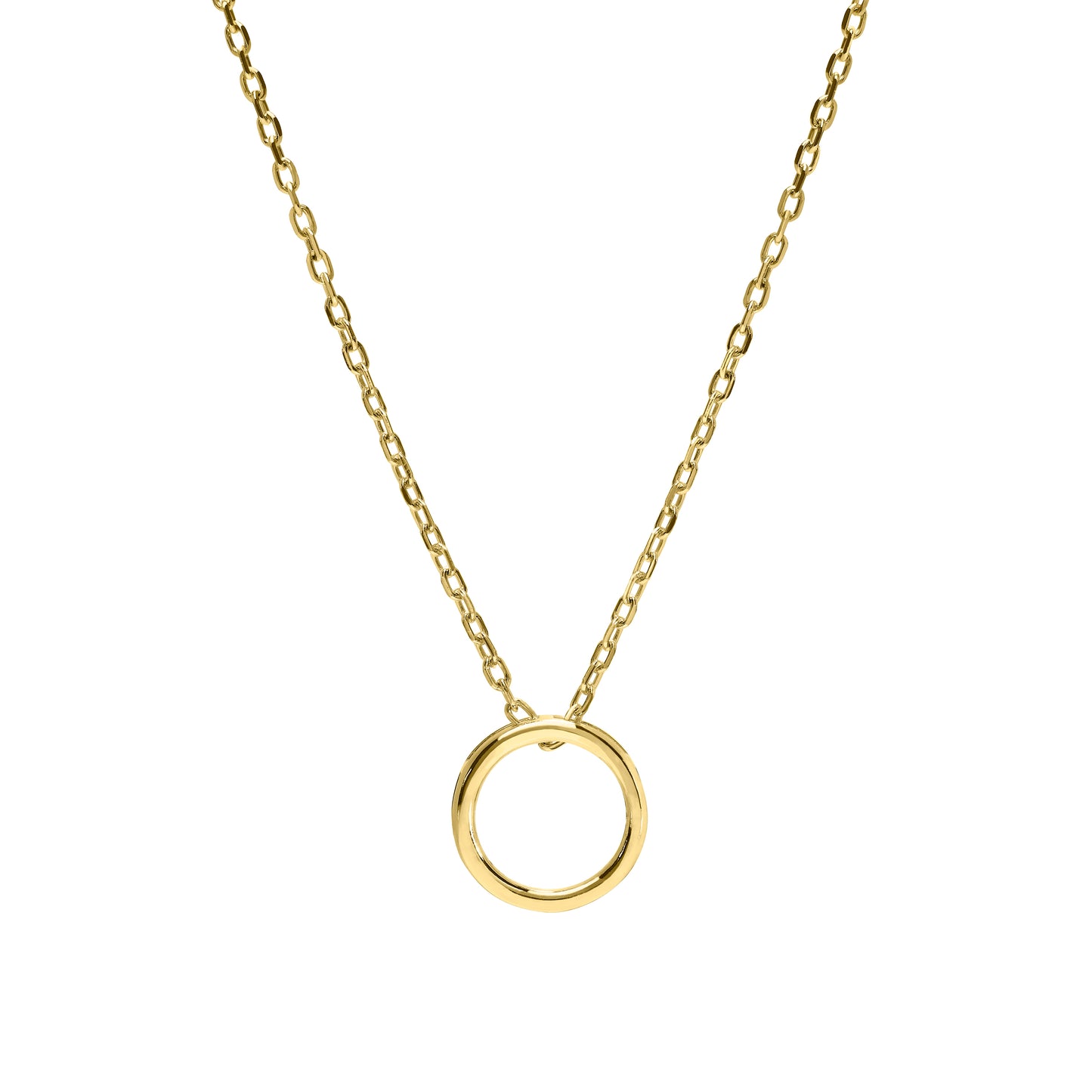 Small Open Circle Pendant