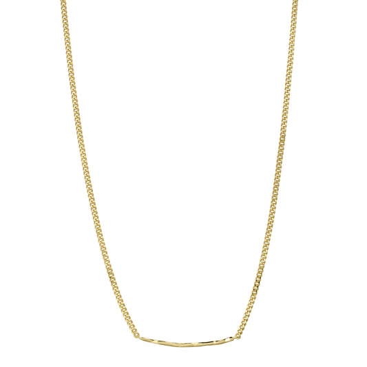 Wavy Polished Bar Chain   (BL3041CHG)