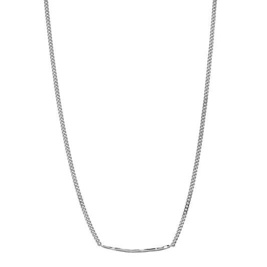 Wavy Polished Bar Chain   (BL3041CH)