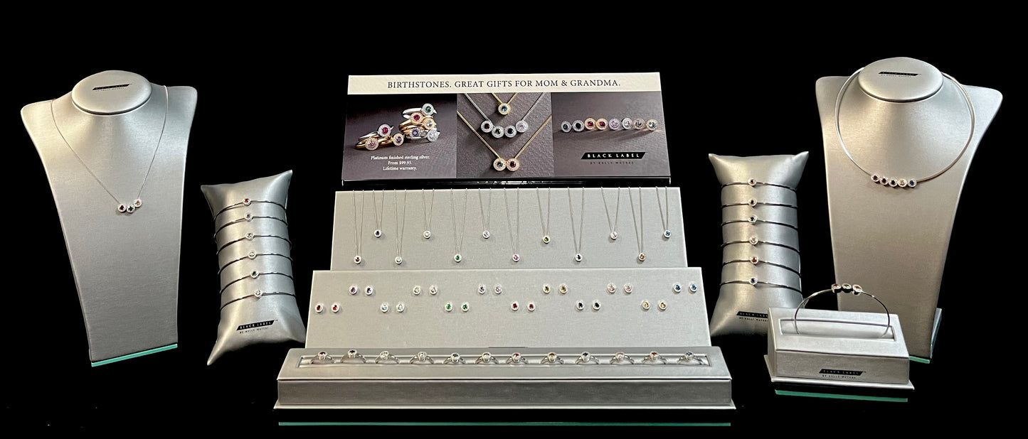 Add-A-Birthstone Full Collection Package - Silver