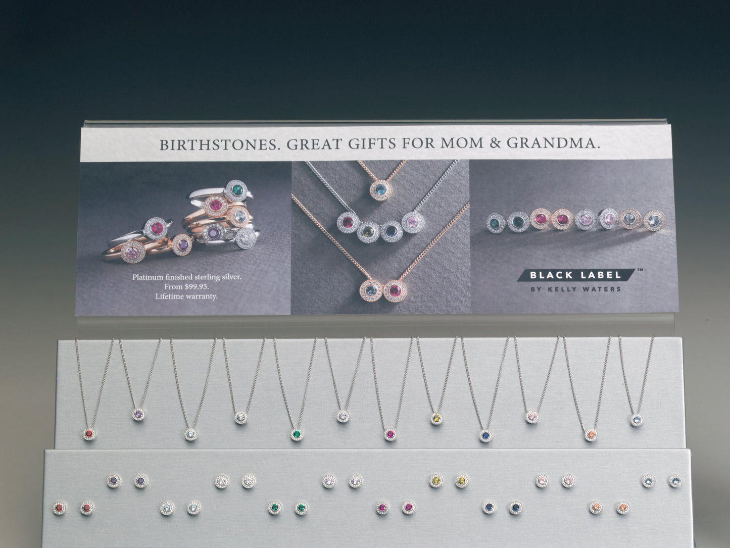 Add-A-Birthstone Neck and Ear Package