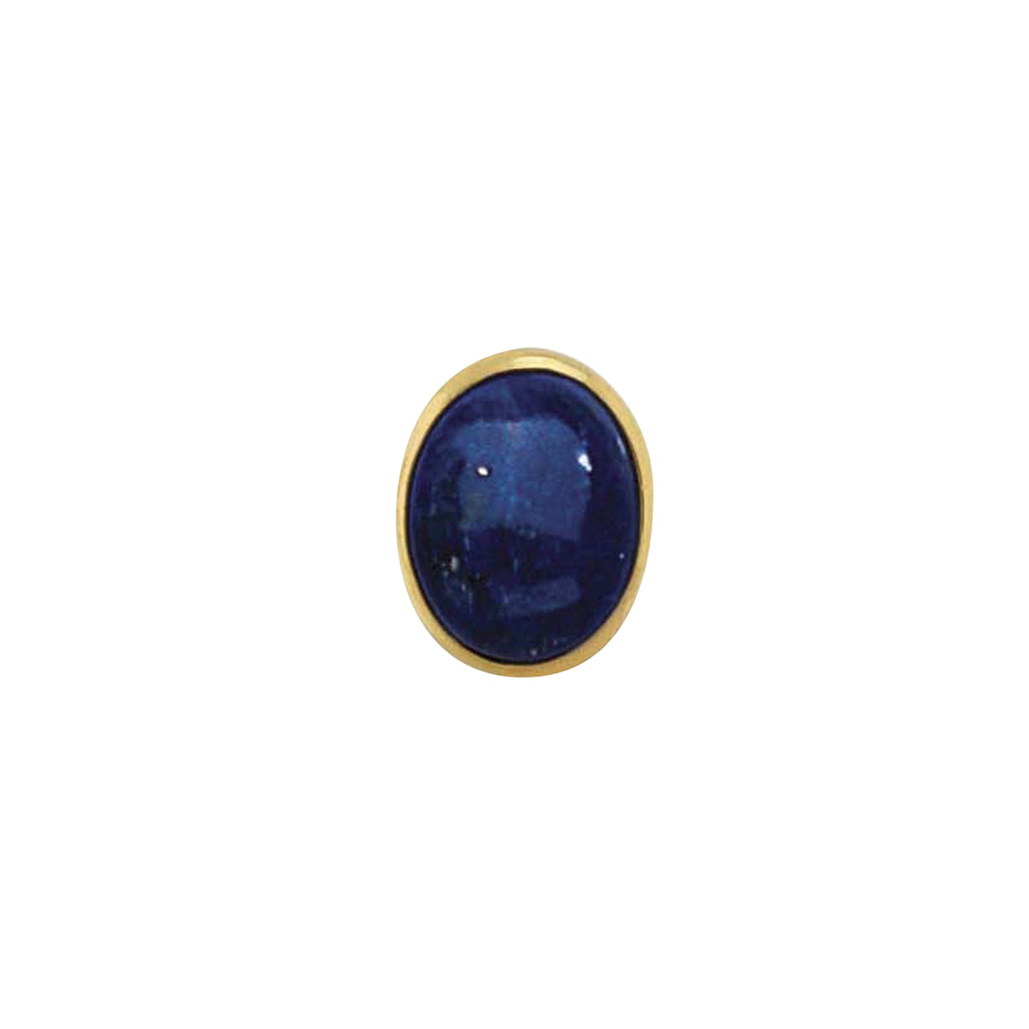 Oval Lapis Tie Tack (KTT-986)