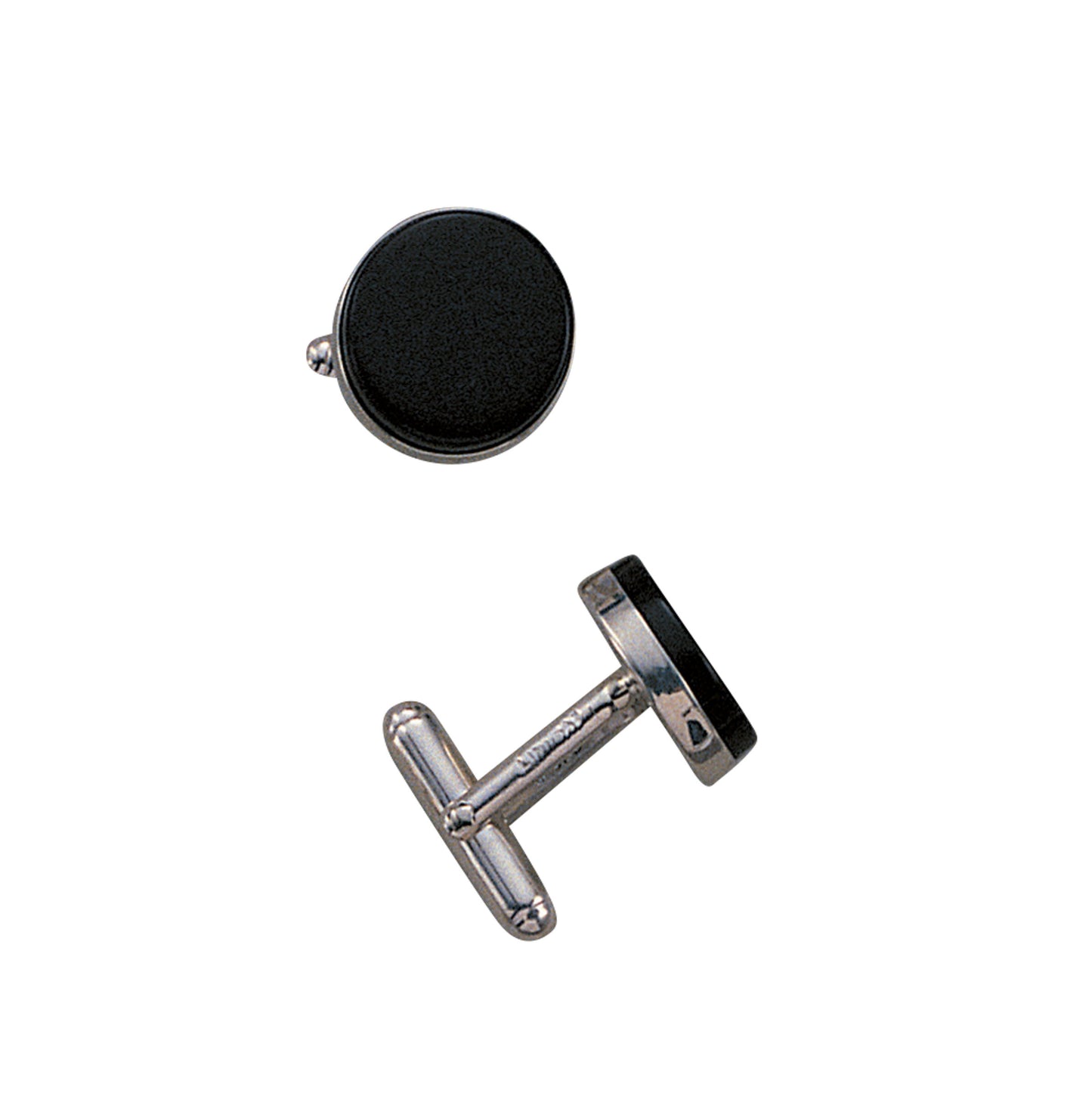 Round Onyx Cufflinks (LWCL-1S)