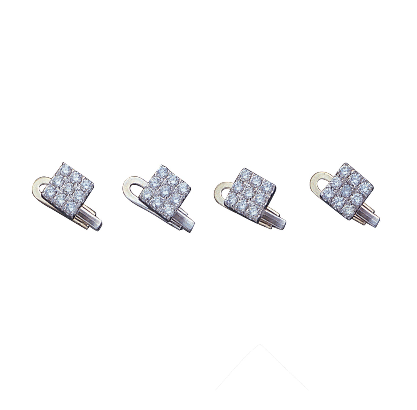 Square Diamond Grid Stud Set (LWSS-551-D)
