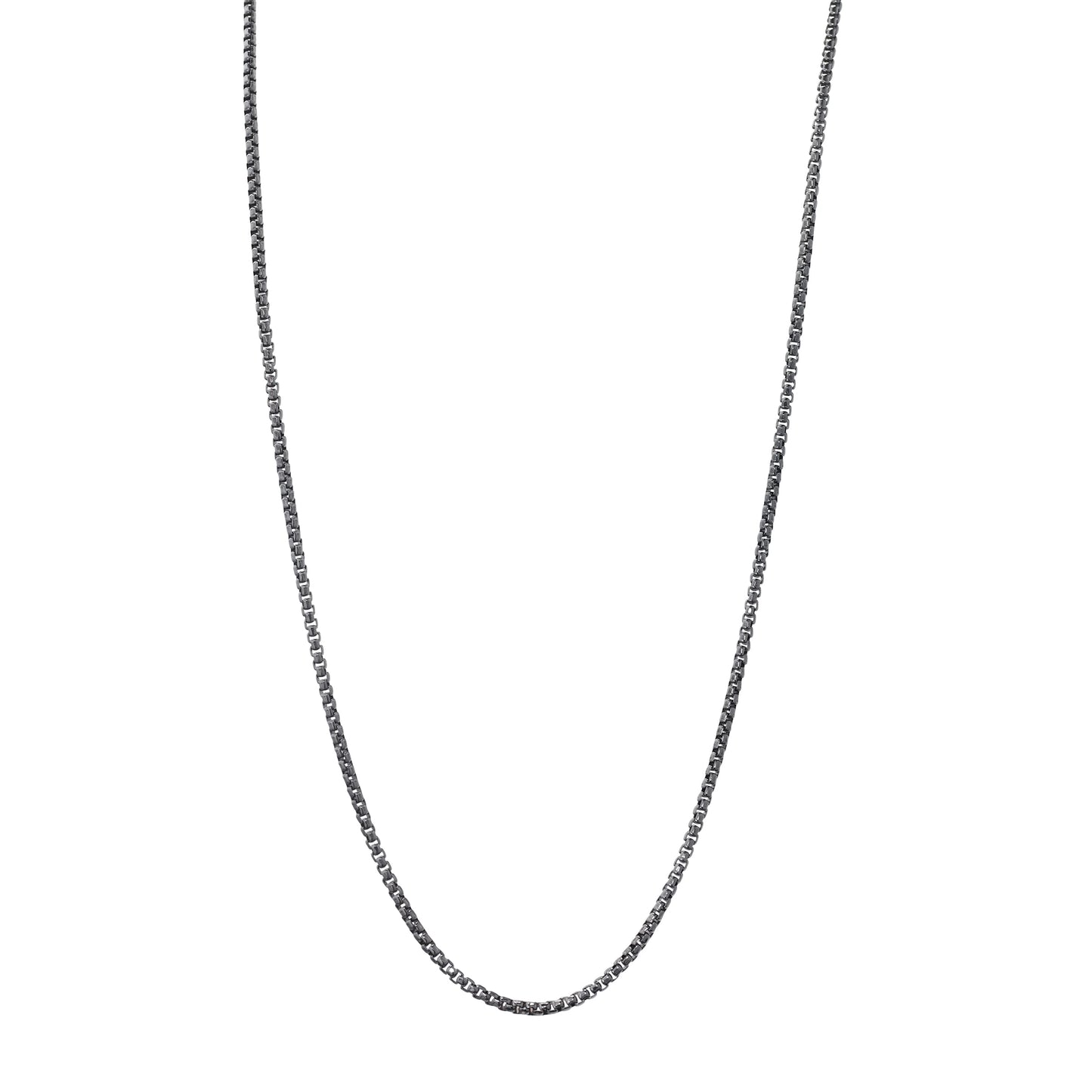 1.4mm Rounded Box Chain (SCH-200-BK-18)