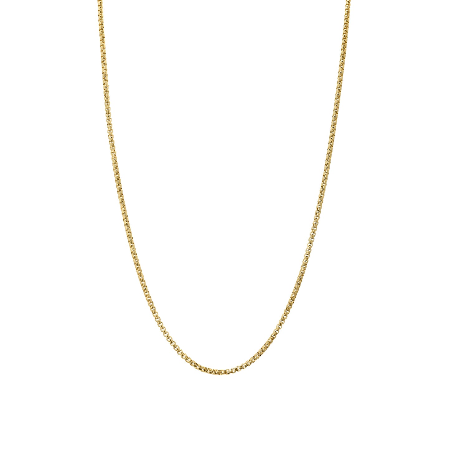1.4mm Rounded Box Chain (SCH-200-G-18)