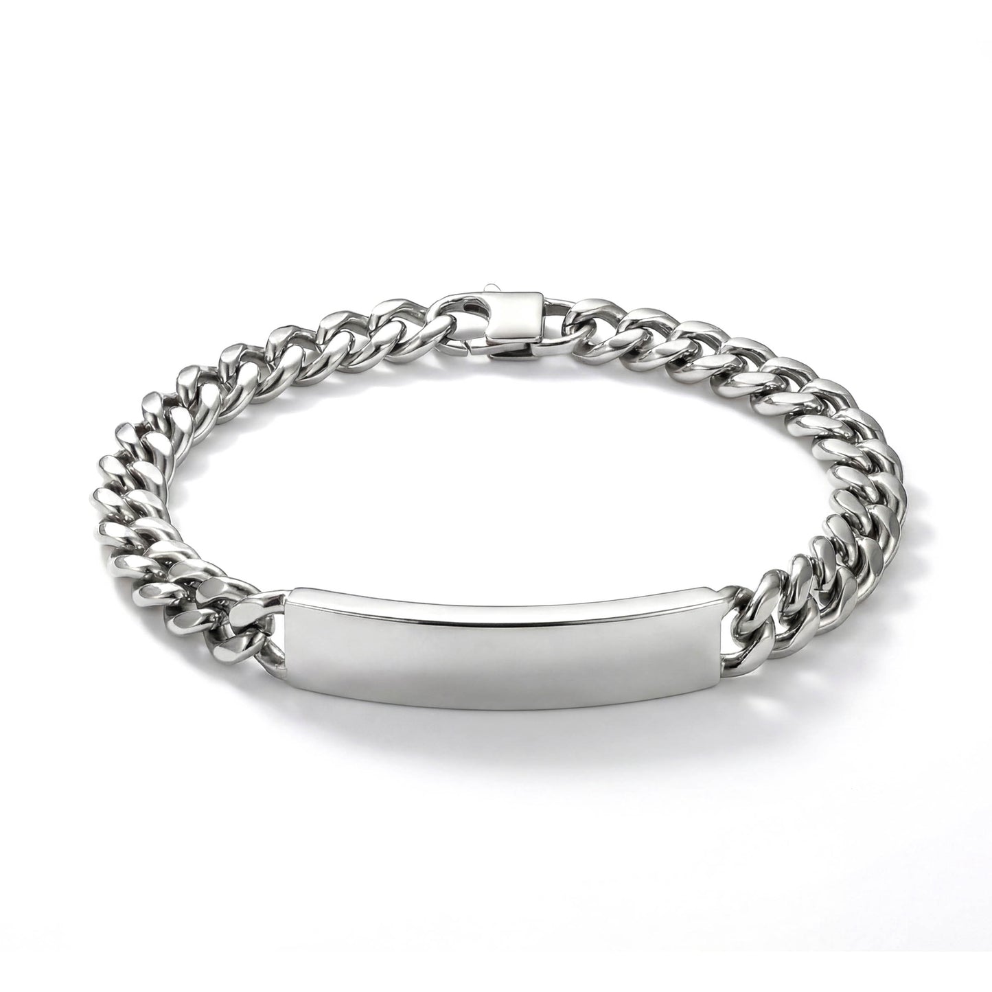 Men's Curb Link ID Bracelet