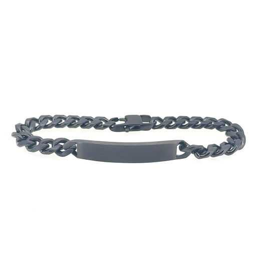 Men's Curb Link ID Bracelet