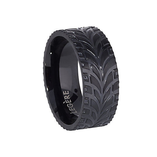 Feathered Pattern Band   (TRG-002-BK-8)