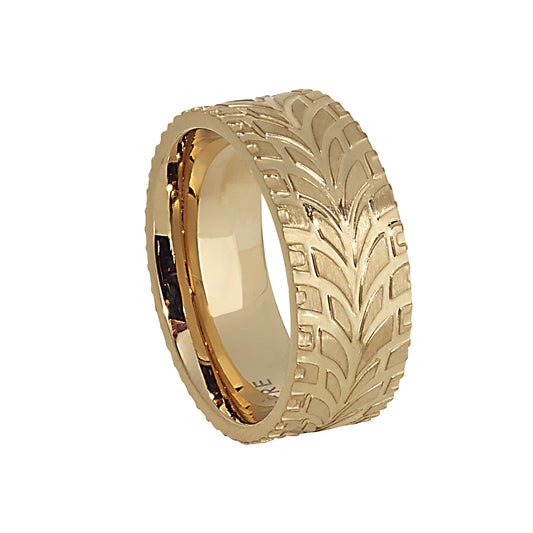 Feathered Pattern Band   (TRG-002-G-8)