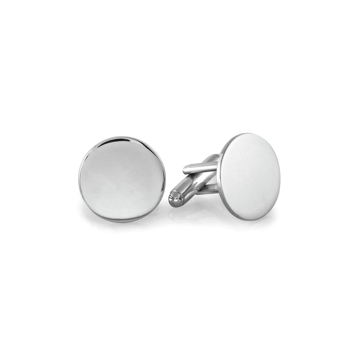 Polished Round Cufflinks