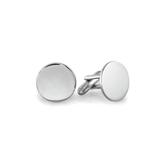 Polished Round Cufflinks