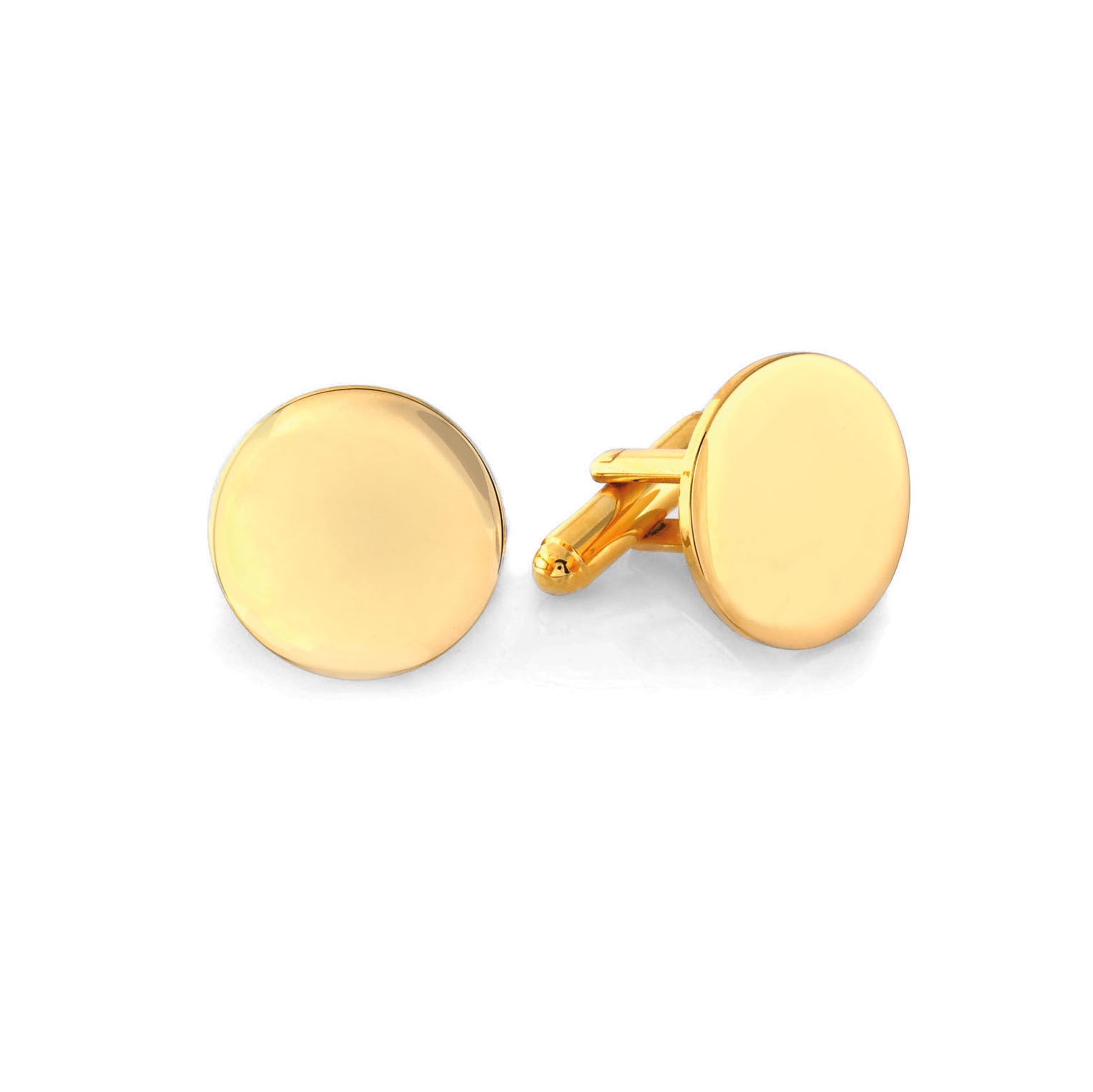 Polished Round Cufflinks