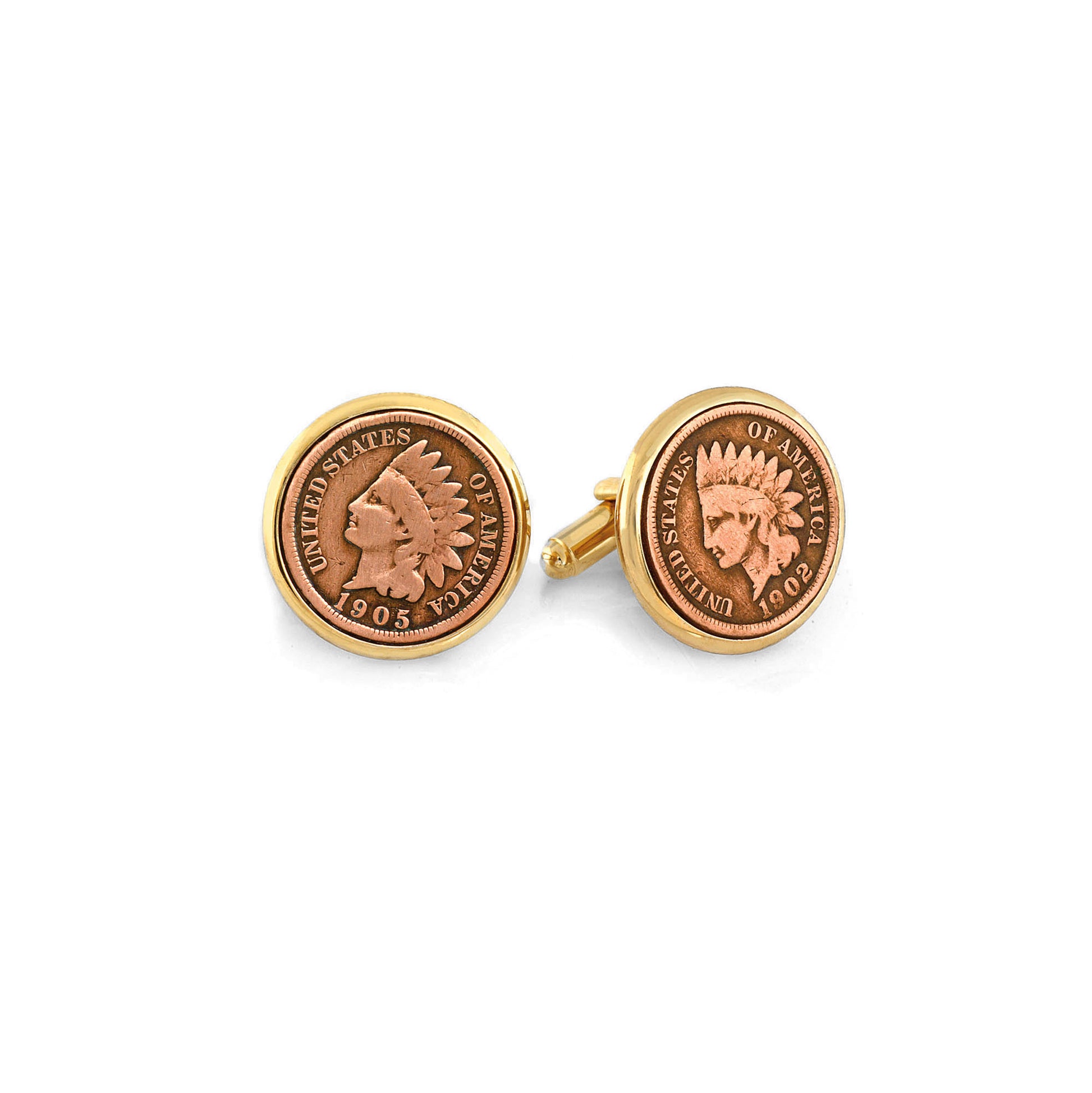 Indian Head Penny Cufflinks