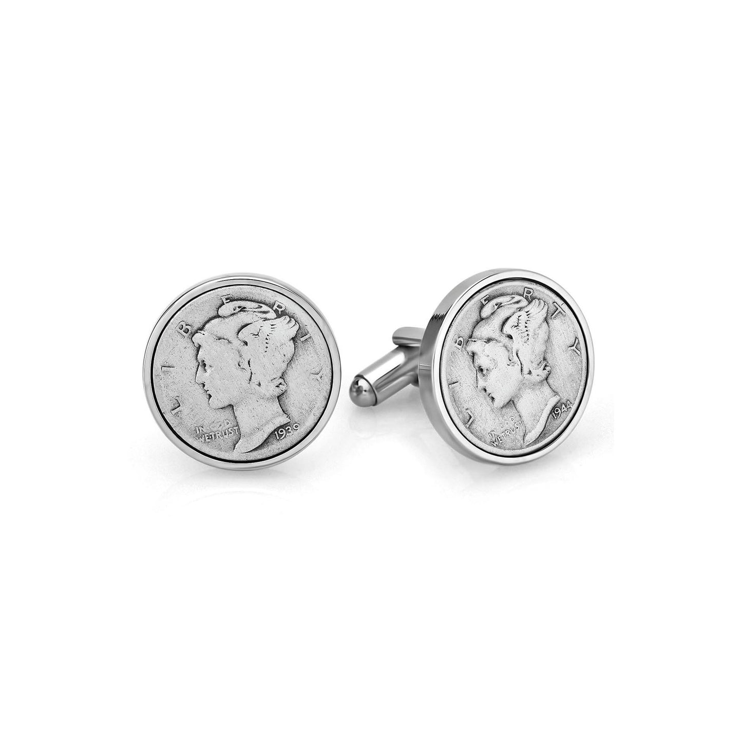 Mercury Dime Cufflinks