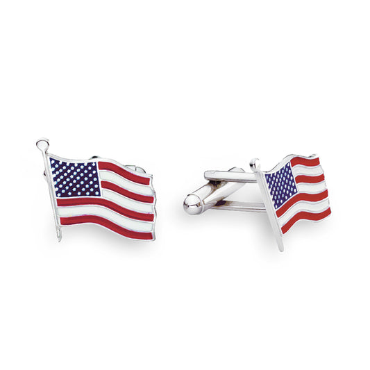 American Flag Cufflinks