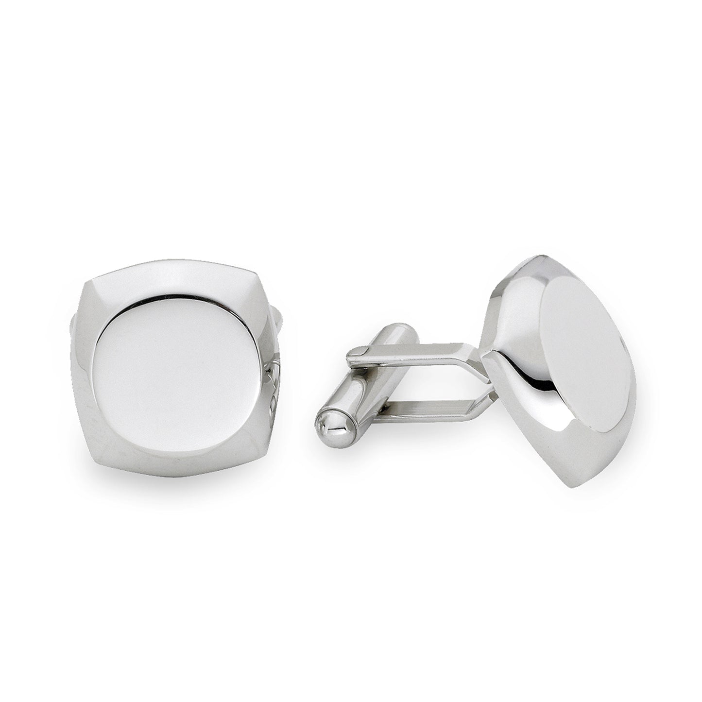 Polished Cushion Cufflinks