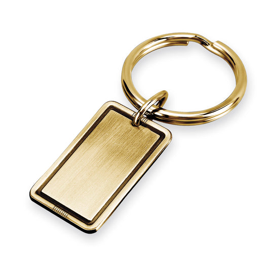 Antique Finish Key Ring with Darkened Border