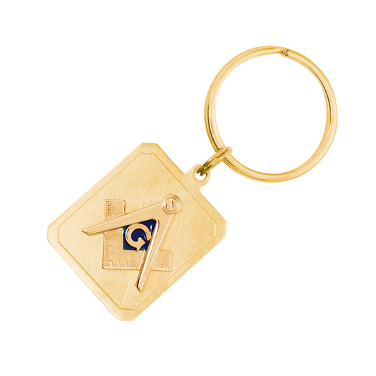 Masonic Emblem Key Ring