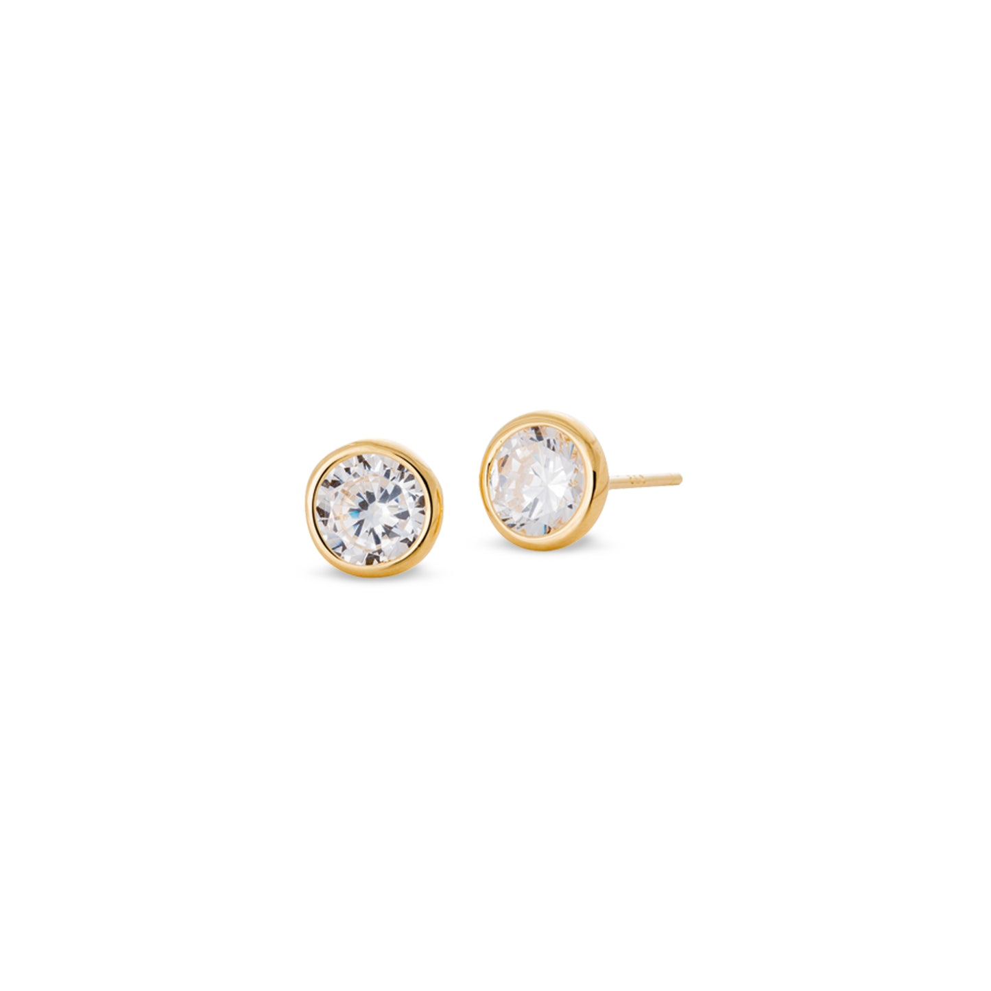 Martini Set Simulated Diamond Stud Earrings