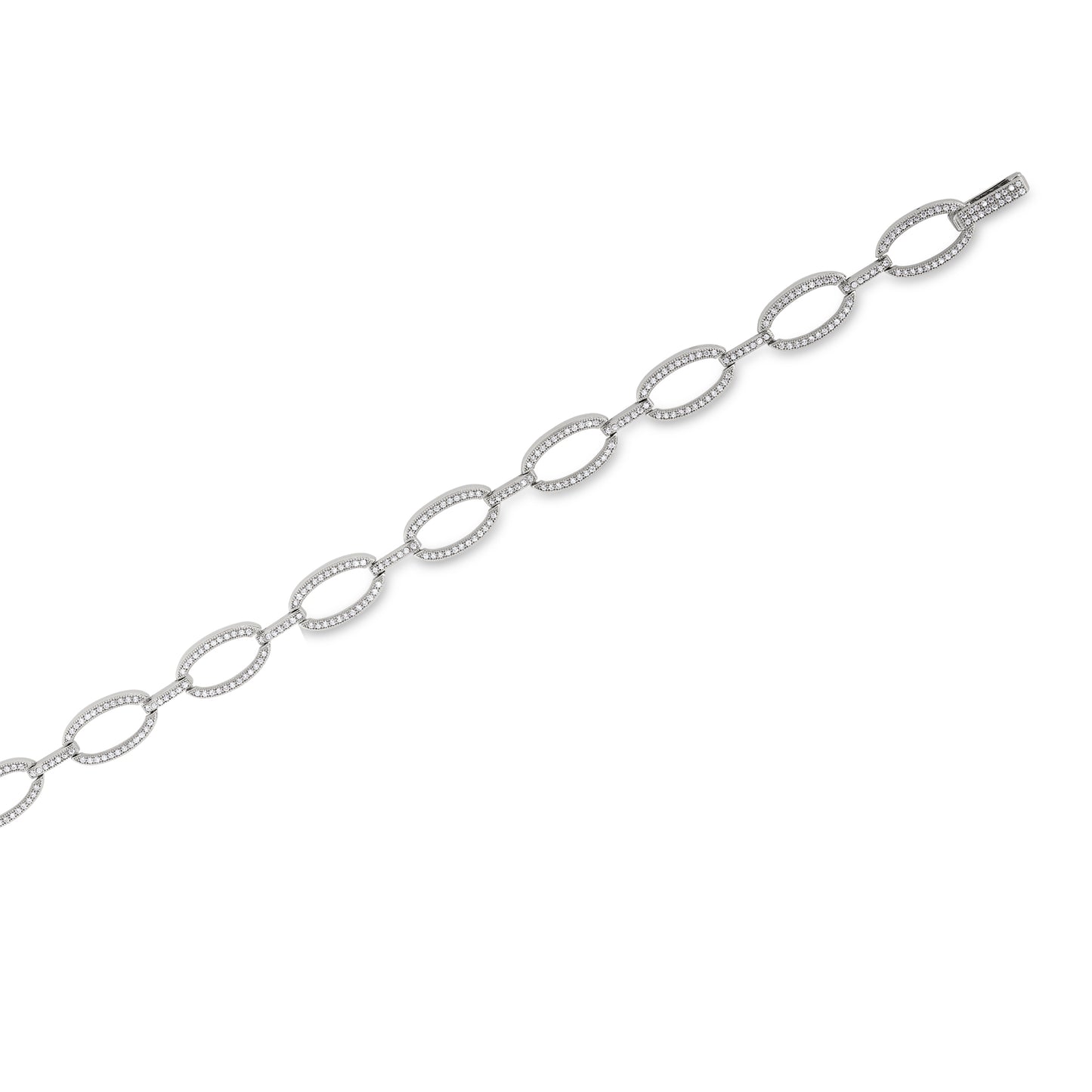 Open Oval Link Bracelet