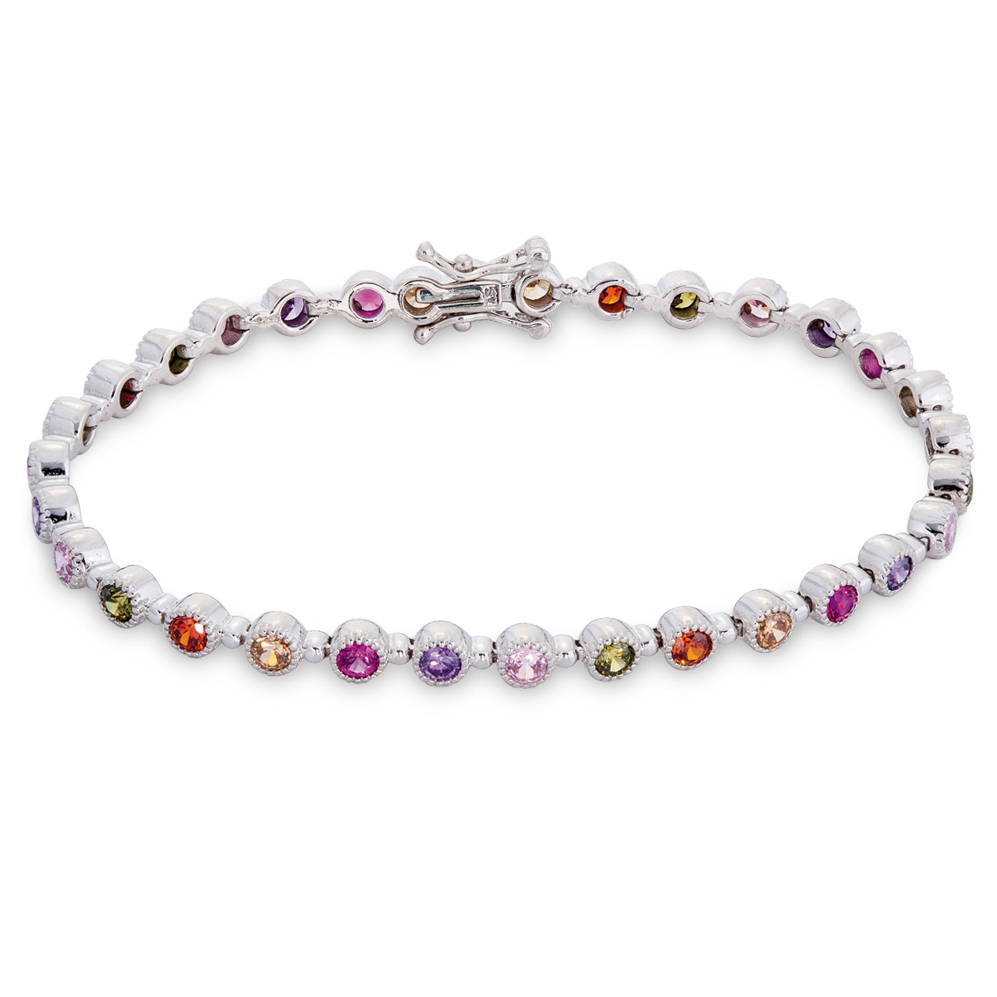 Multicolored Stone Bracelet