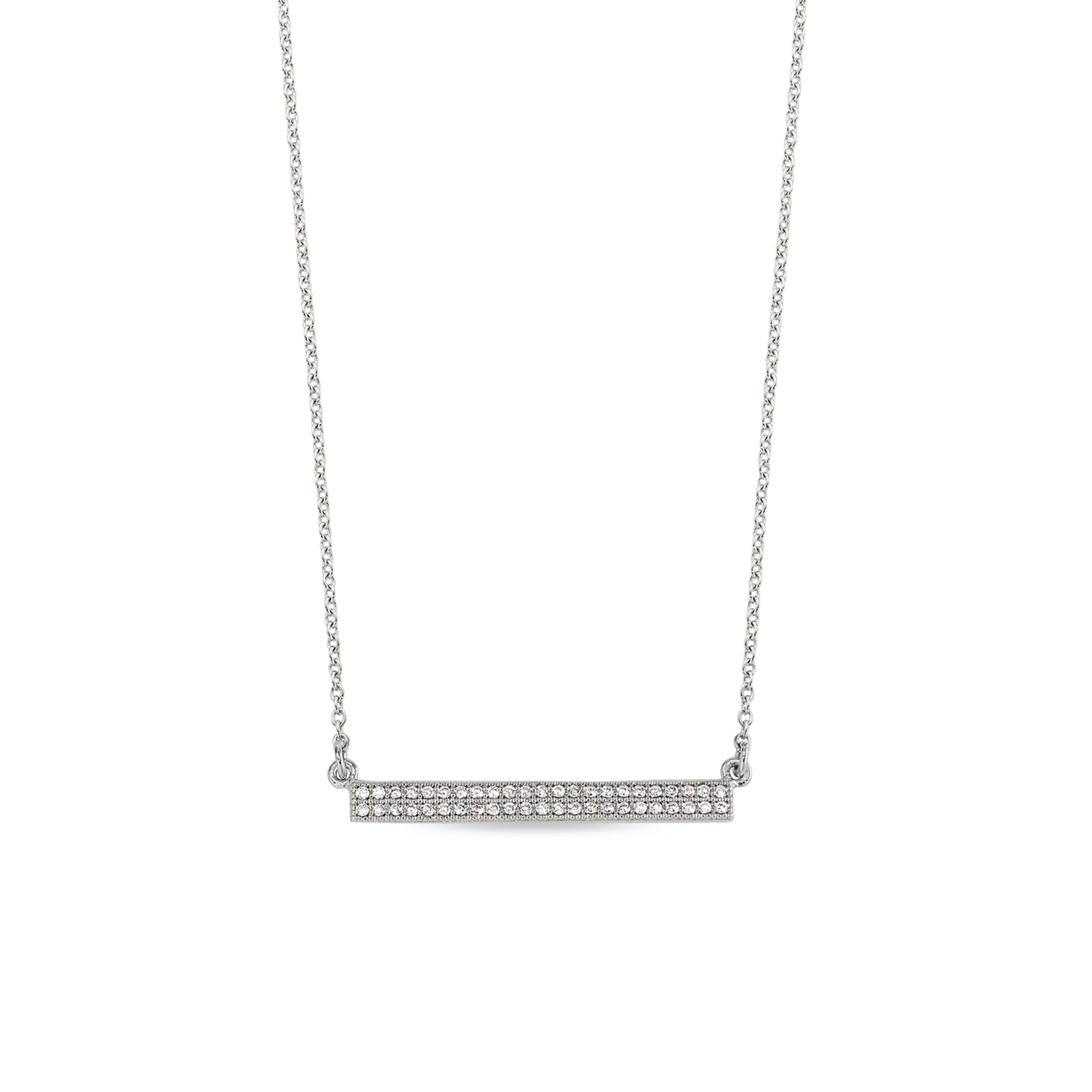 Two Row Bar Necklace