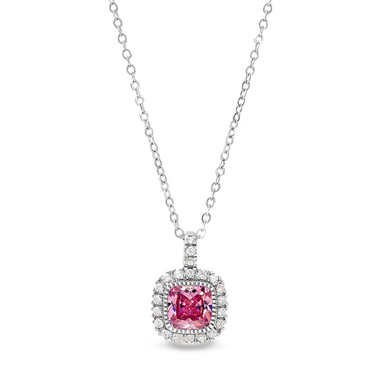 Cushion Cut October Birthstone Pendant