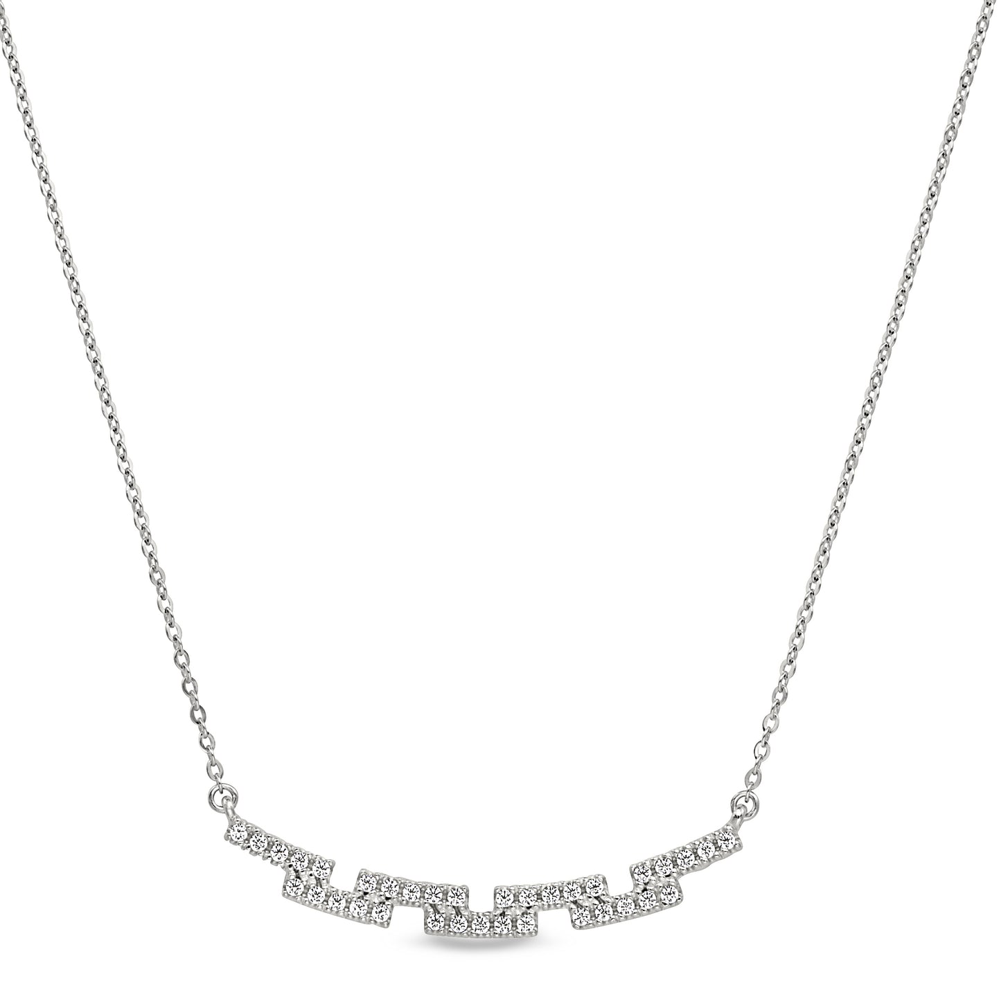 Staggered Bar Necklace