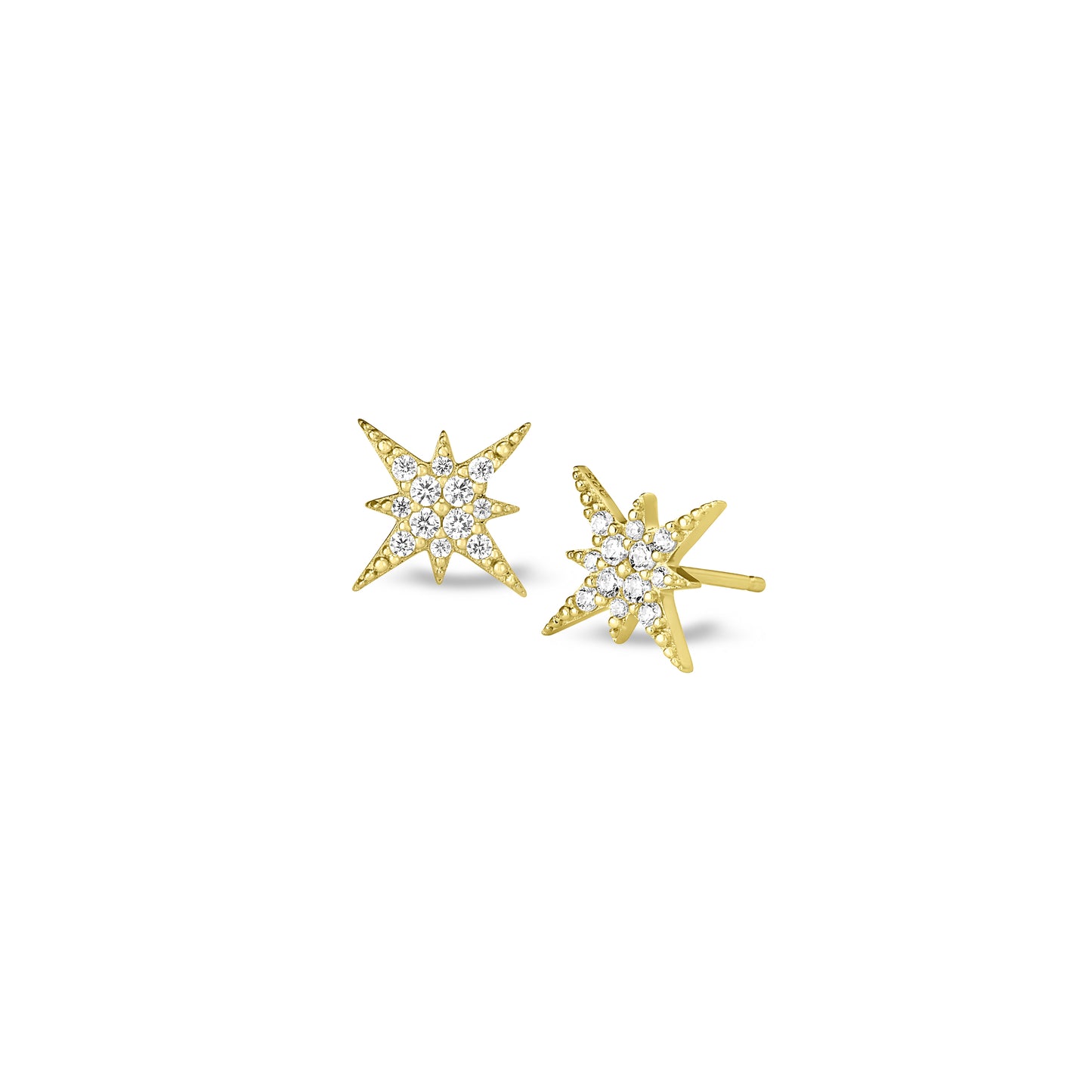 Starburst Stud Earrings