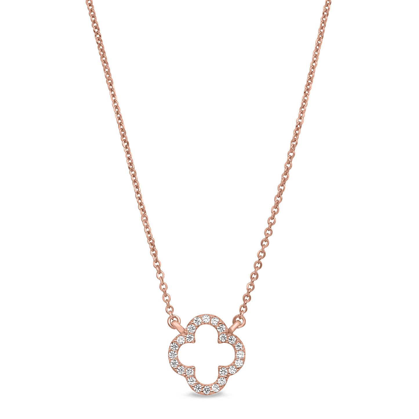 Open Clover Necklace