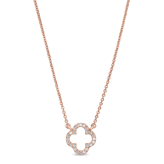 Open Clover Necklace