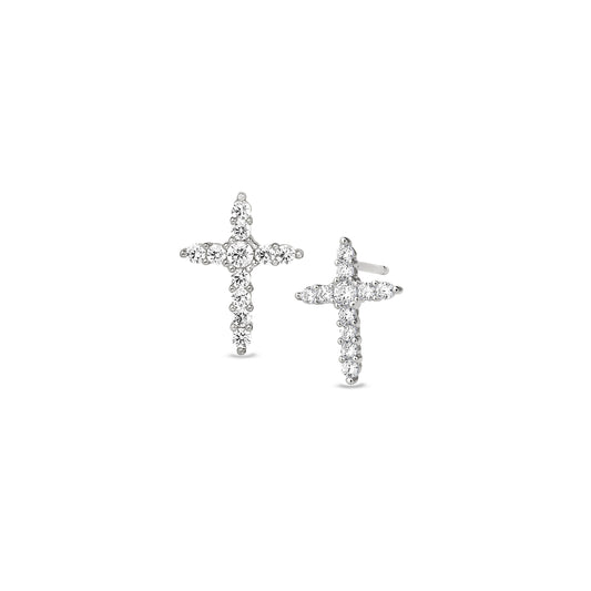 Cross Stud Earrings