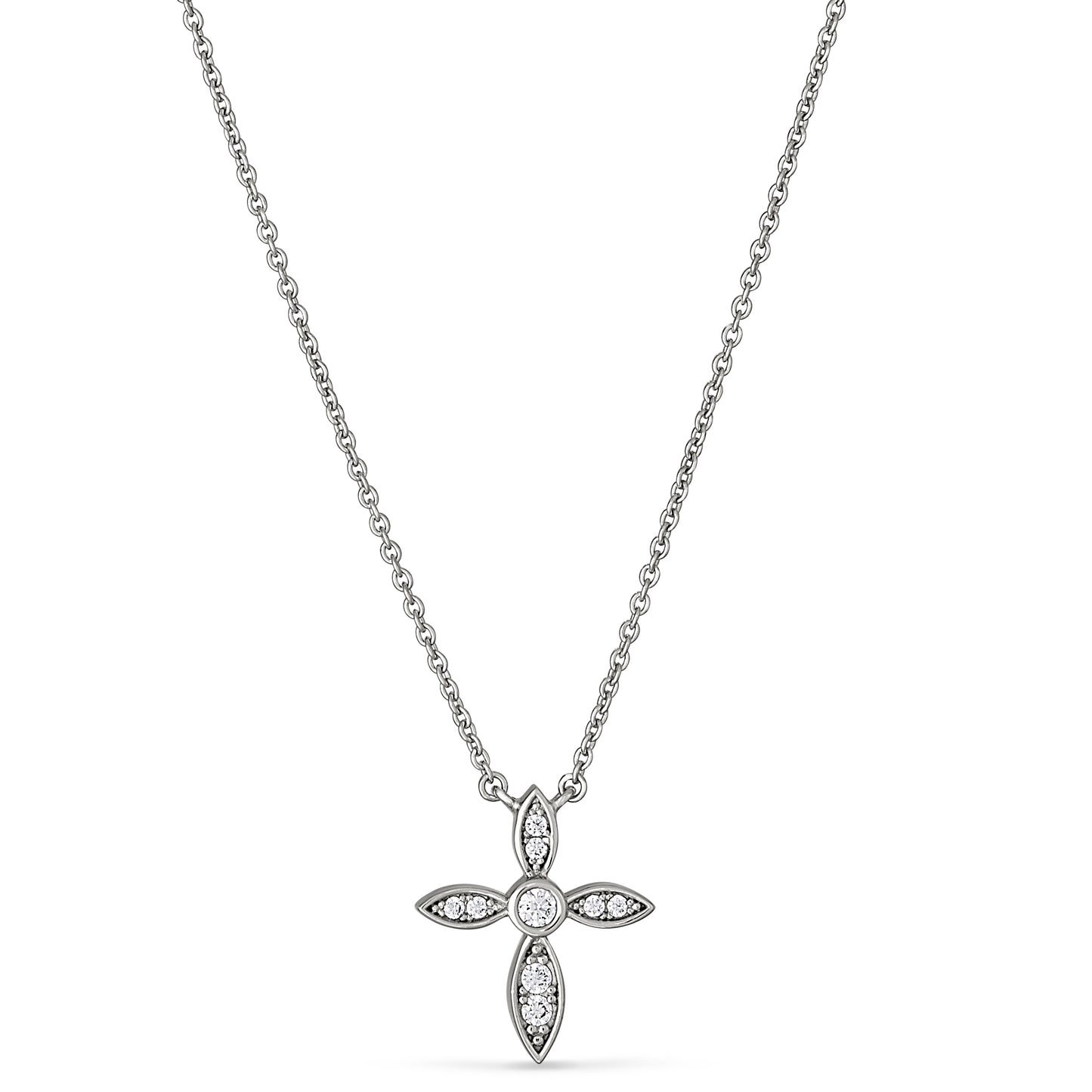 Marquis Cross Necklace