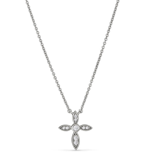 Marquis Cross Necklace