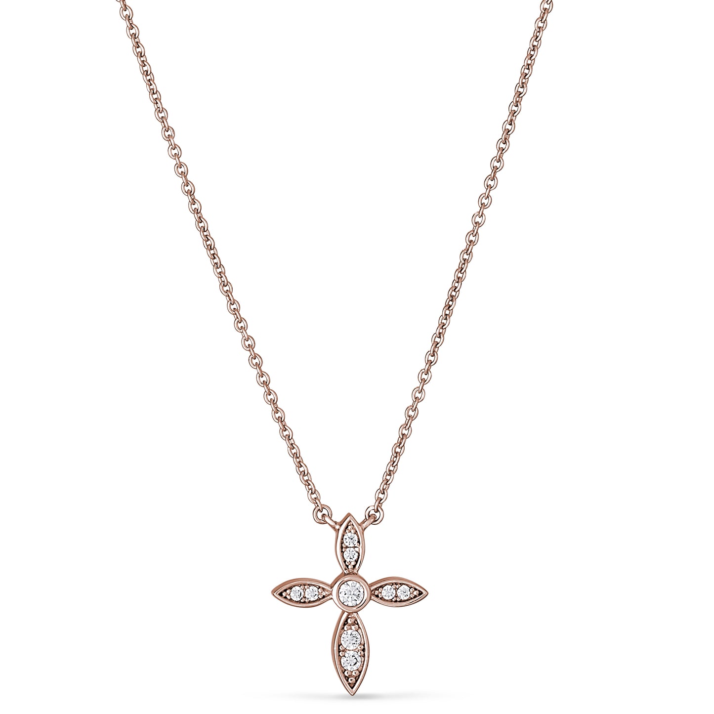 Marquis Cross Necklace