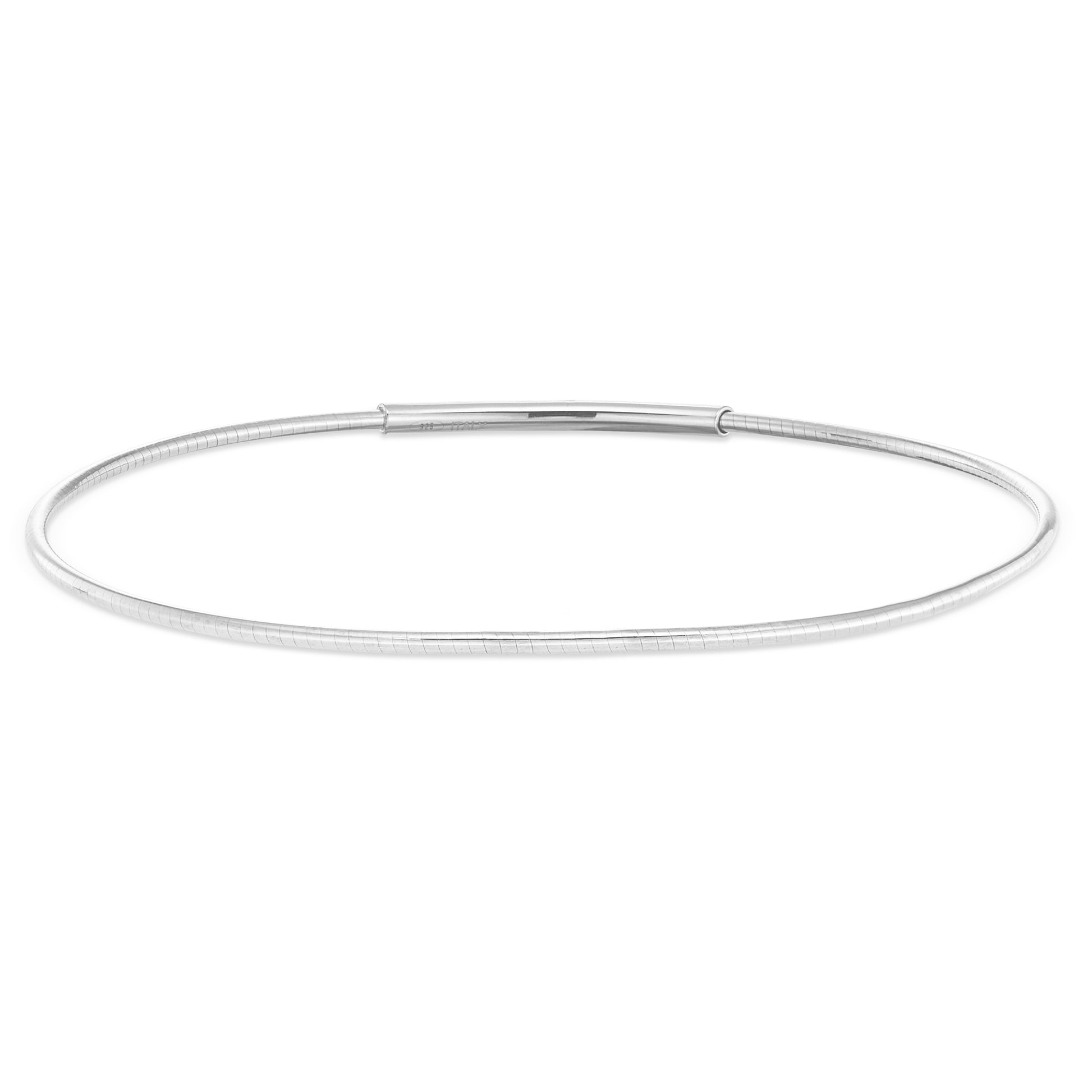 Blank Birthstone Bangle Bracelet