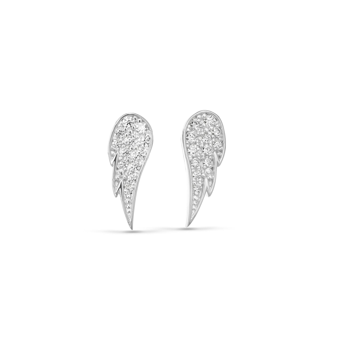 Angel Wings Stud Earrings